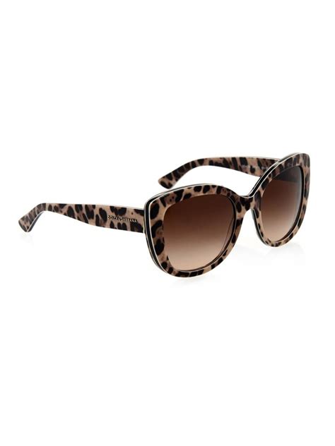 leopard print cat eye sunglasses